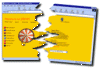 Logo developed to characterise the separation element of the project.